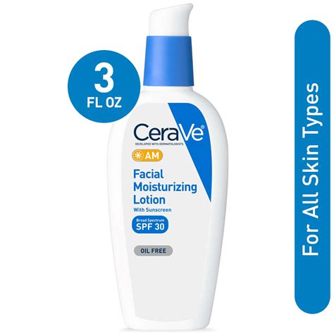 amazon cerave|Amazon.com: CeraVe AM Facial Moisturizing Lotion with SPF 30 .